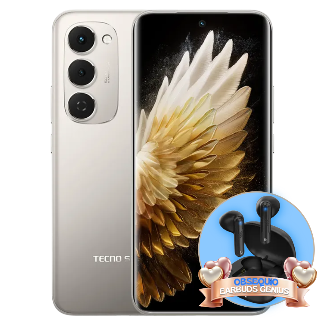 Celular Tecno - Spark 40 Pro+ (256GB) + Earbuds Genius