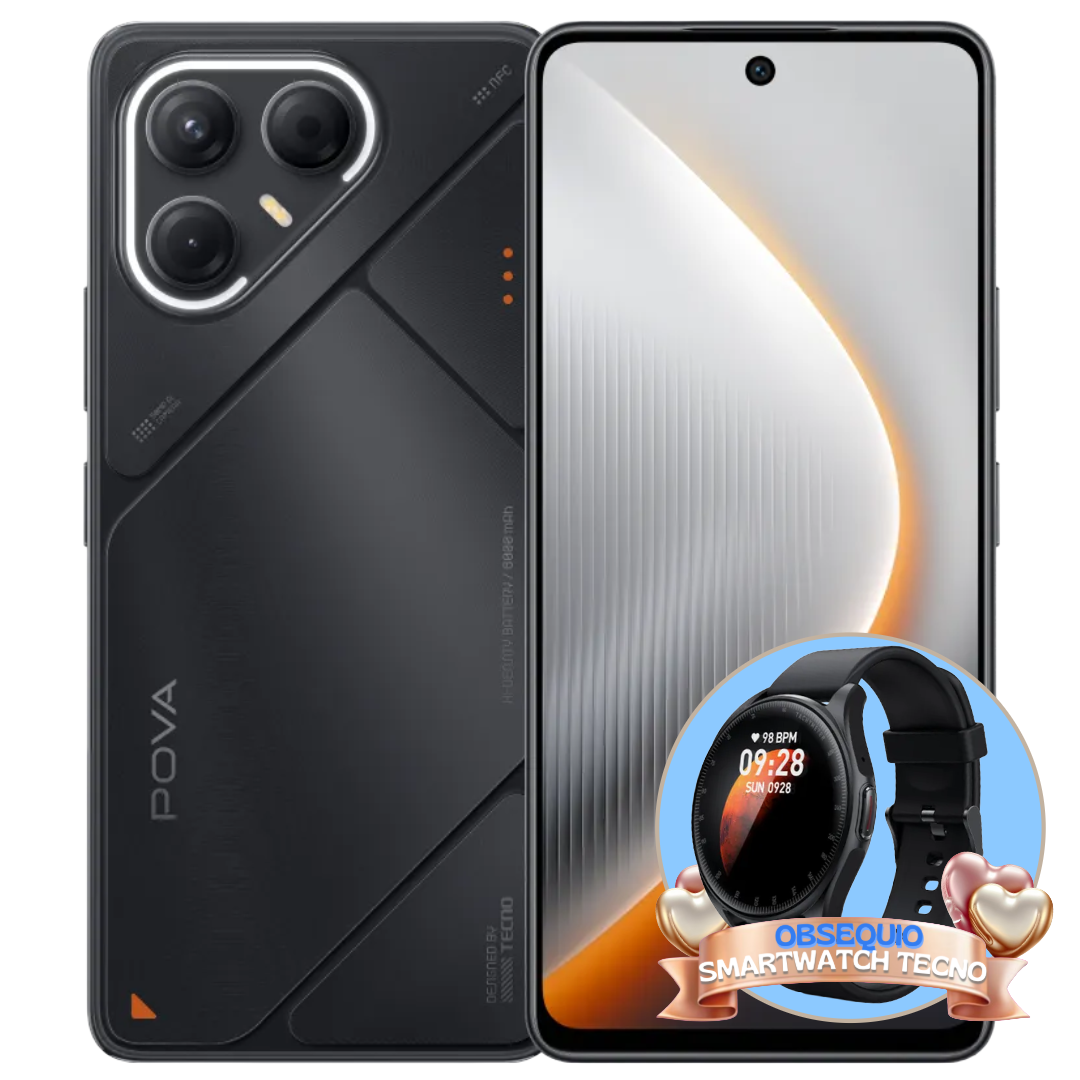 Celular Tecno - Pova 7 (256GB) + Obsequio