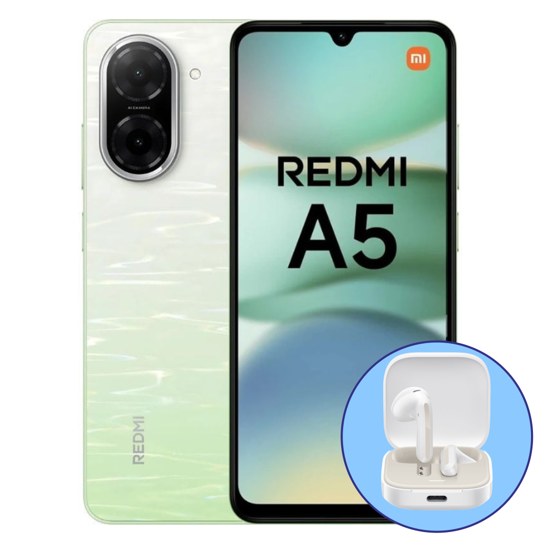 Celular Xiaomi - Redmi A5 (128GB) + Buds Active 6