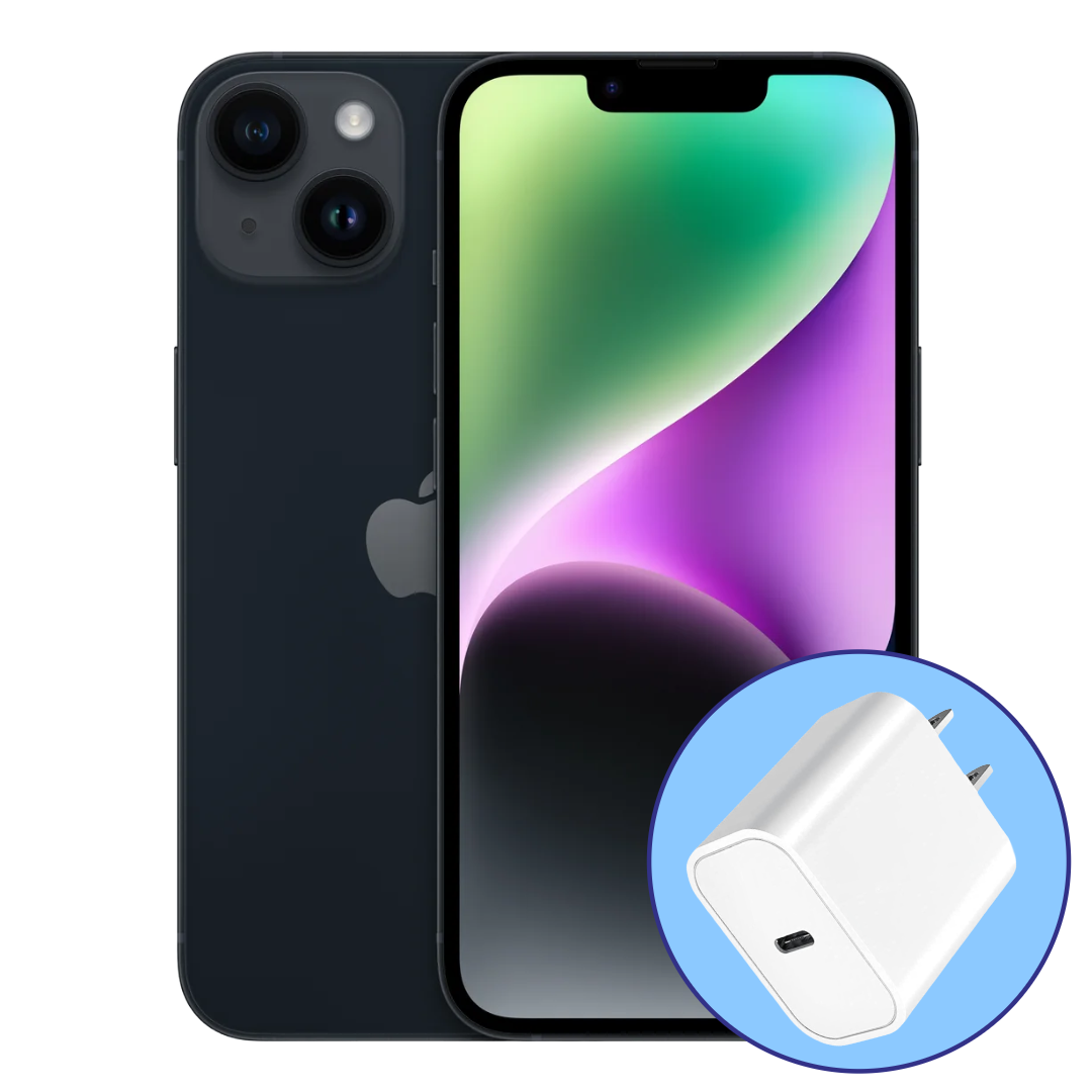 Celular iPhone 14 (128GB) + Cubo de carga