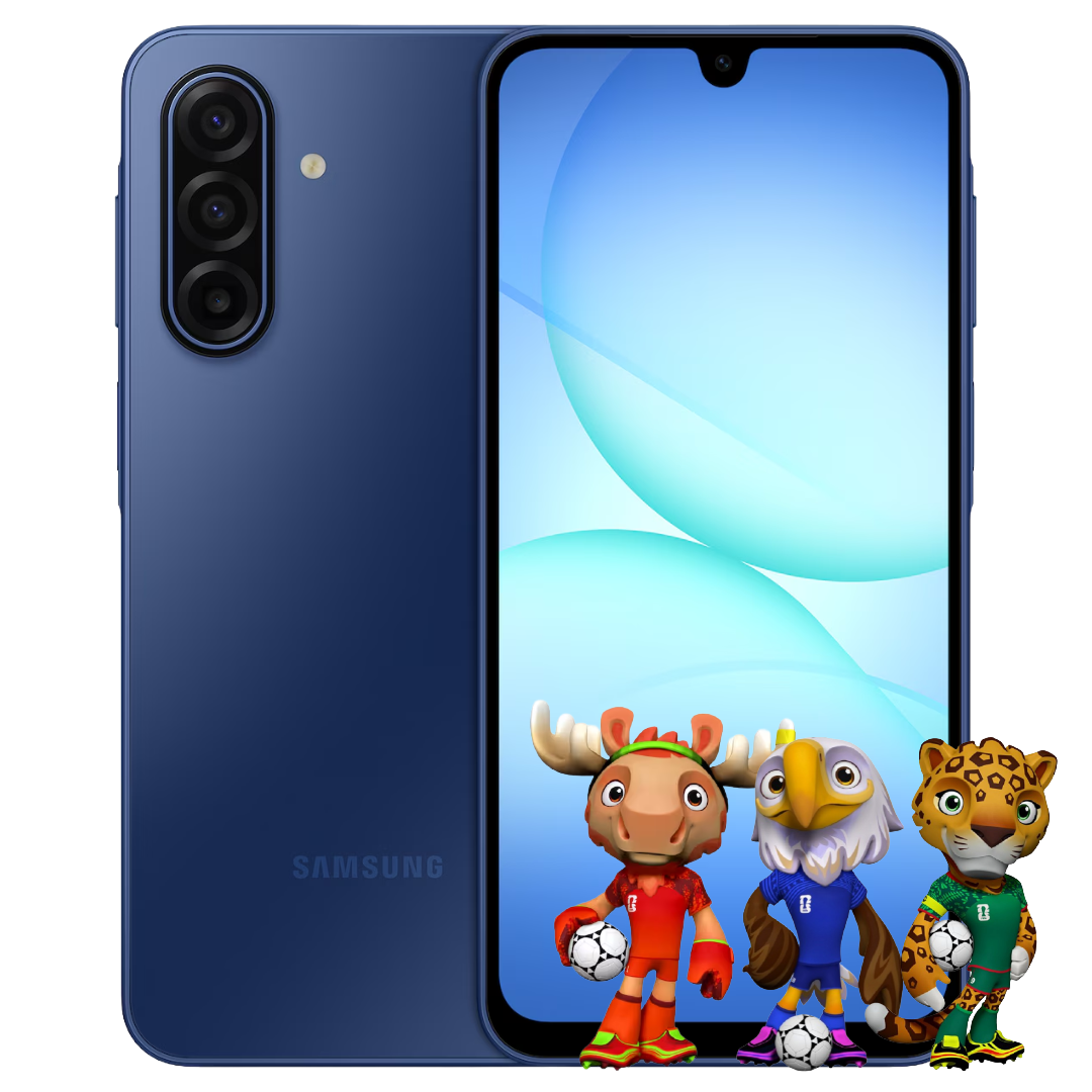 Celular Samsung Galaxy A17 5G (256GB) + Figura Mascota Mundial