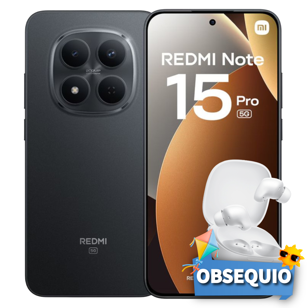 Celular Xiaomi - Redmi Note 15 Pro 5G (256GB) + Xiaomi Buds 6 Play