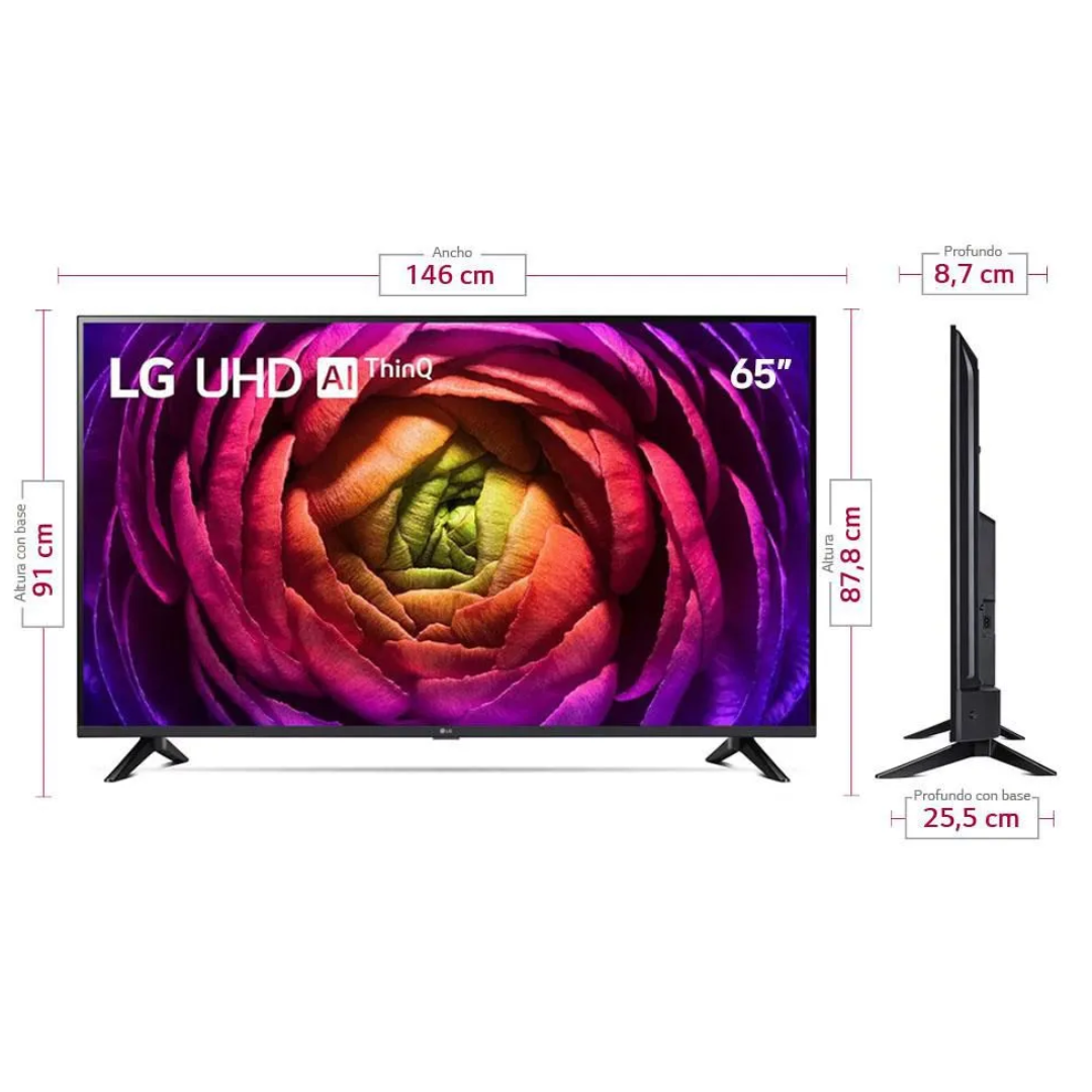 TV LG 65" - UR7400 LED-UHD-4K