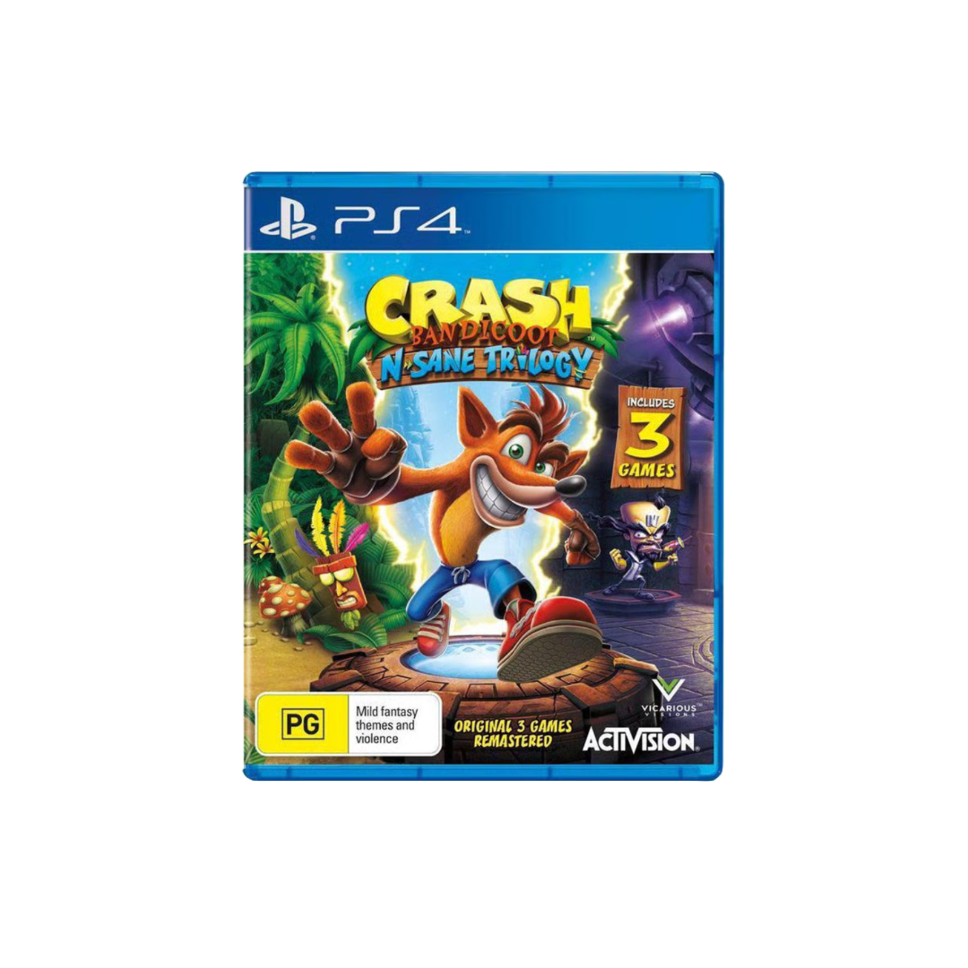 Juego PlayStation 4 Crash Bandicoot Trilogy