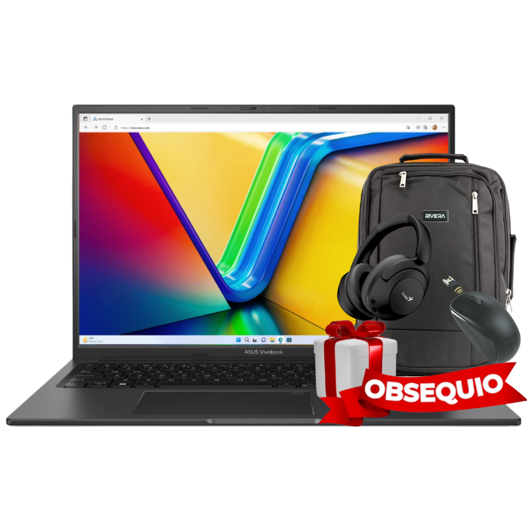 Portátil Asus Vivobook 16X MB193 - Obsequio Diadema - Mouse - Morral