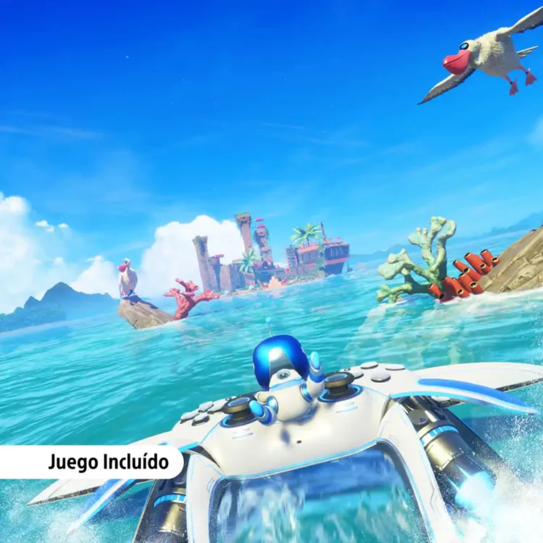 Consola PlayStation 5 Slim - Lector de disco (1TB) + Juego físico Astrobot y Gran Turismo 7