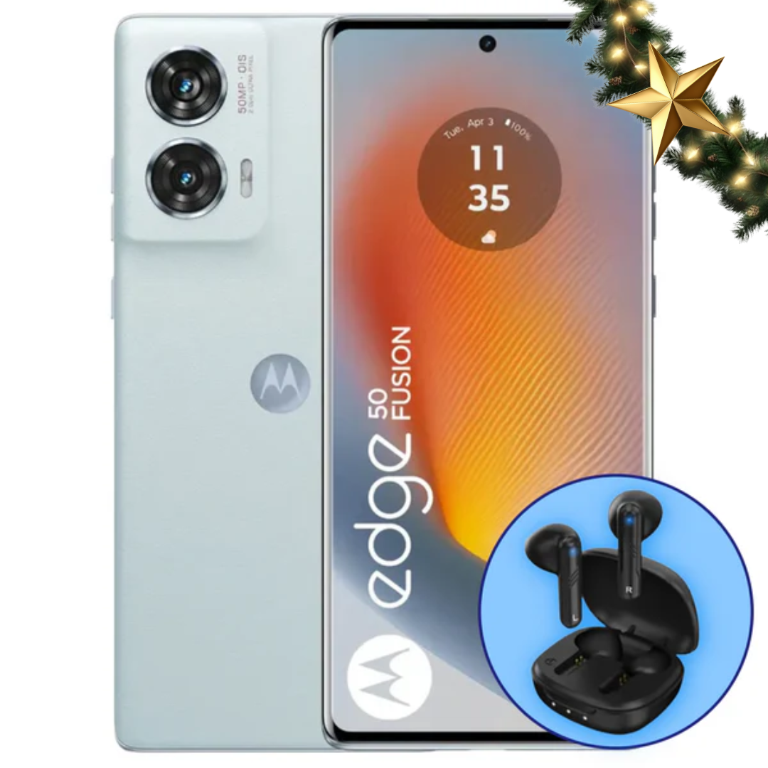 Celular Motorola - Moto Edge 50 Fusion (256GB) + Earbuds Genius