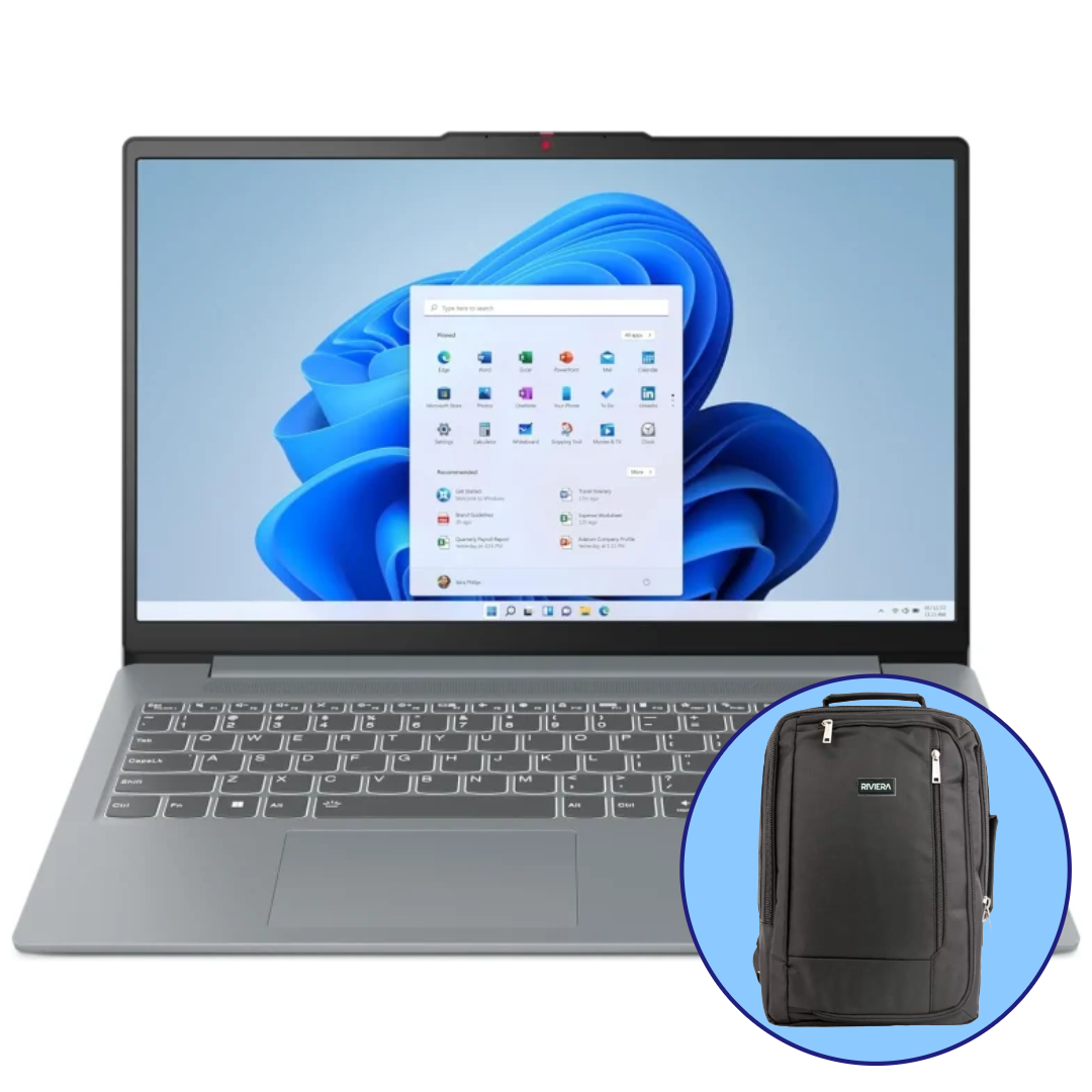 Portátil Lenovo Ideapad Slim 3 15ABR8 + Morral PC Rivera