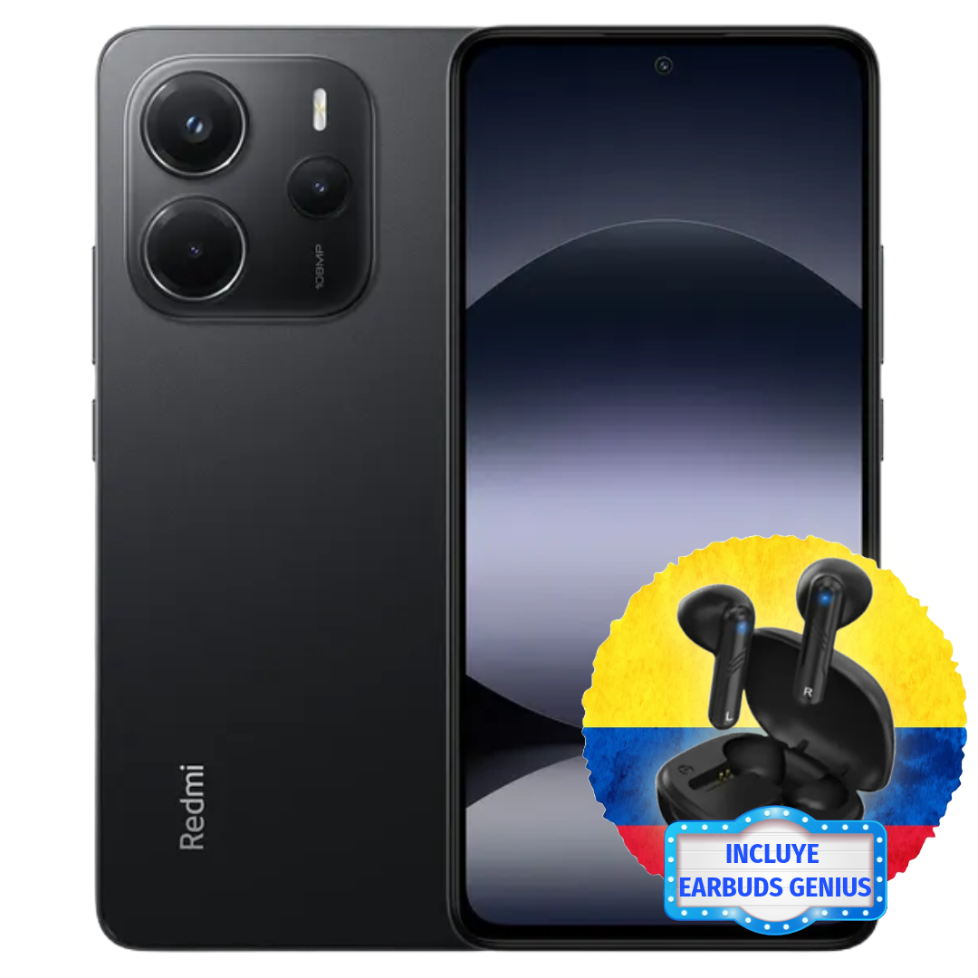 Celular Xiaomi Redmi Note 14 4G (256GB) + Earbuds Genius