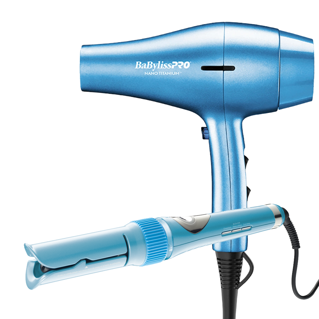 Super Combo Babyliss Pro - PP73 Rizador 3/4 + Secador