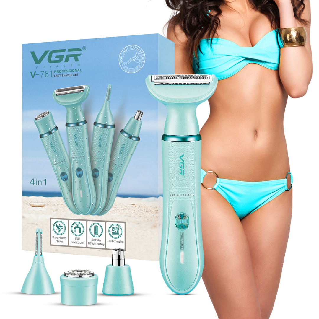 Depilador VGR - V-761 - 4 EN 1