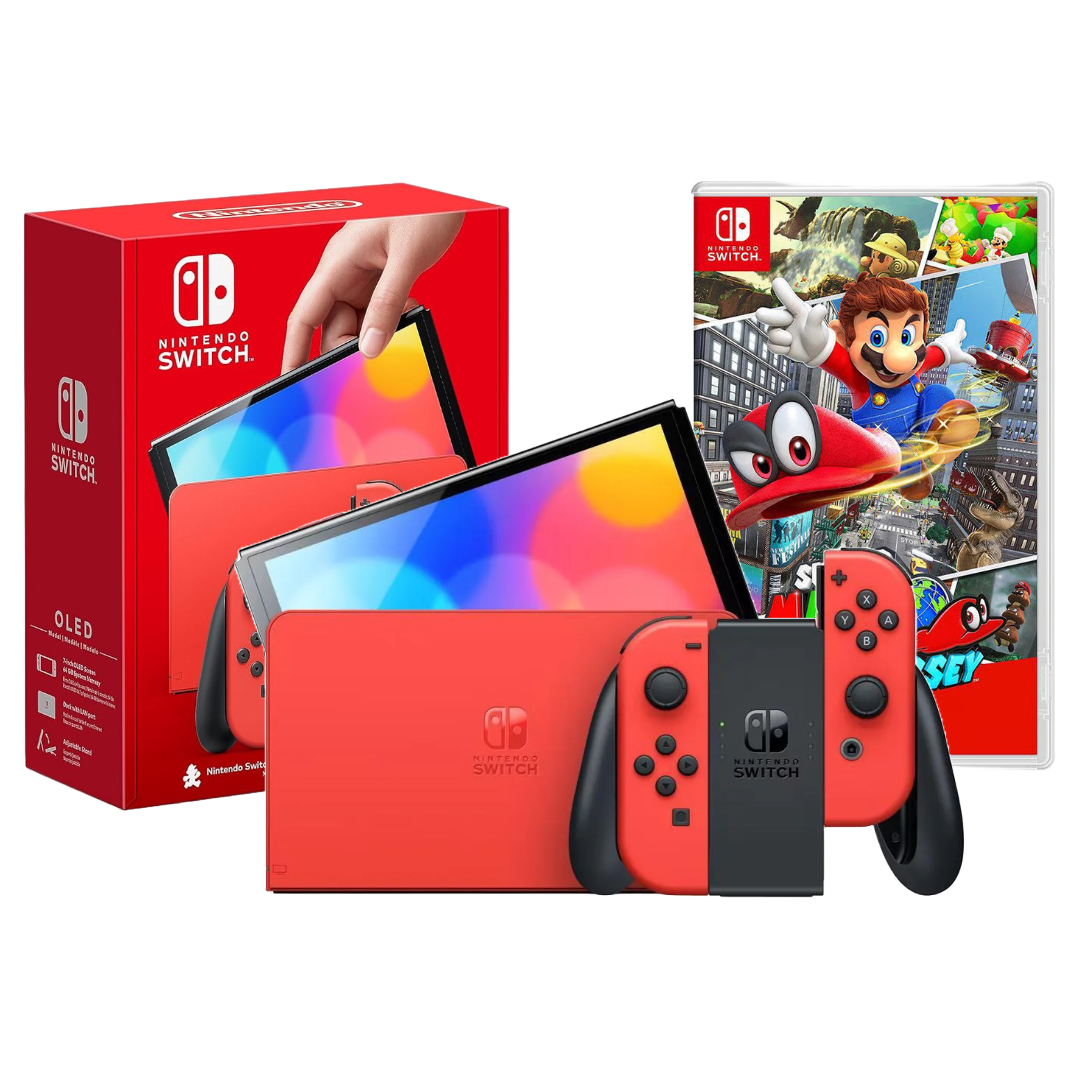 Consola Nintendo Switch OLED + Juego Super Mario