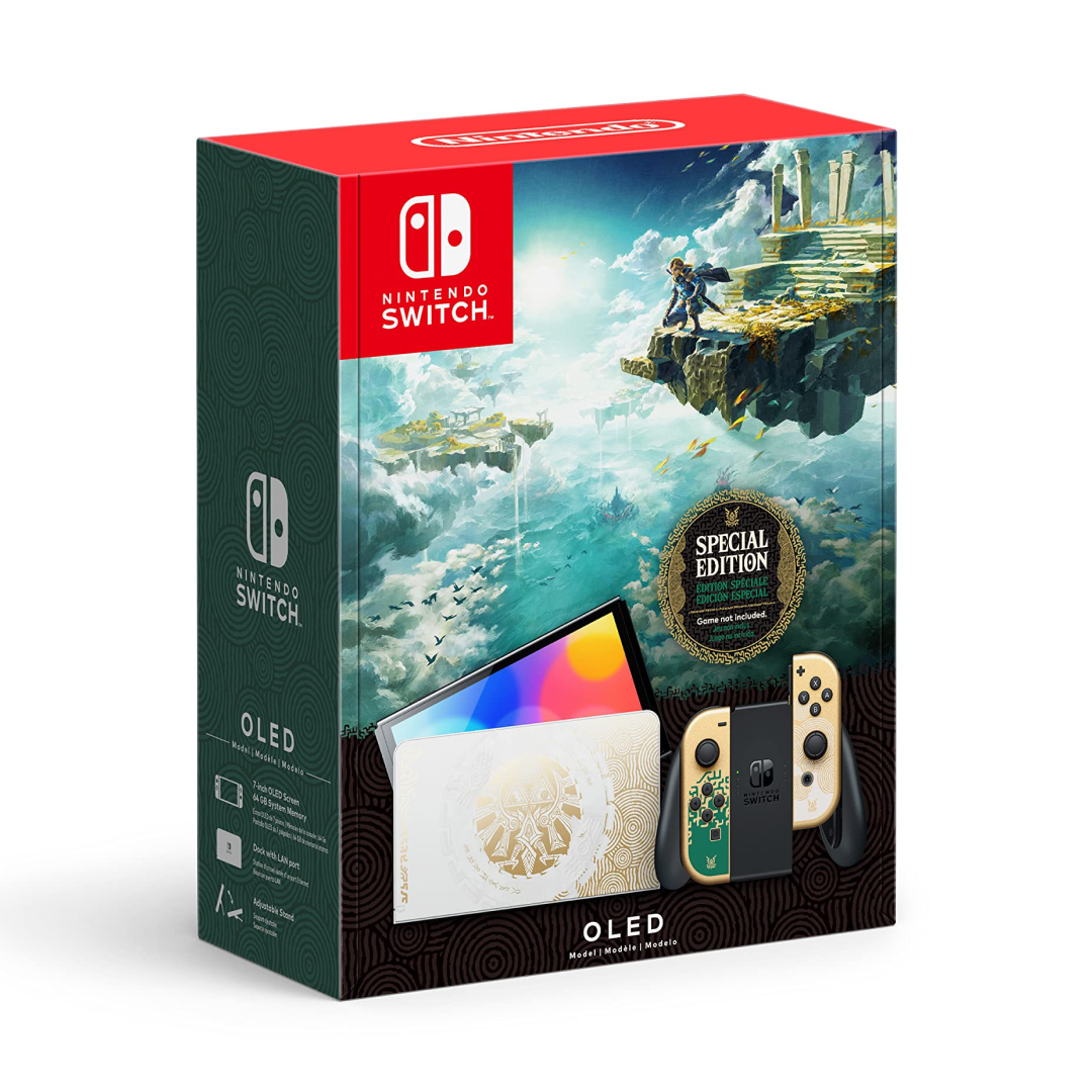 Nintendo Switch Oled Edición Zelda The Leyend Of Tears