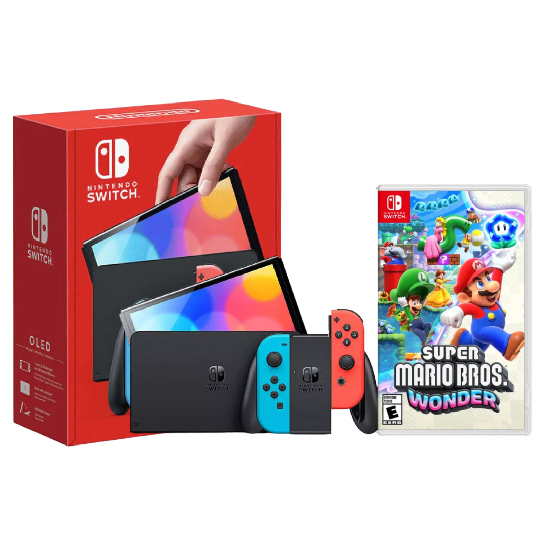 Consola Nintendo Switch OLED + Juego Super Mario